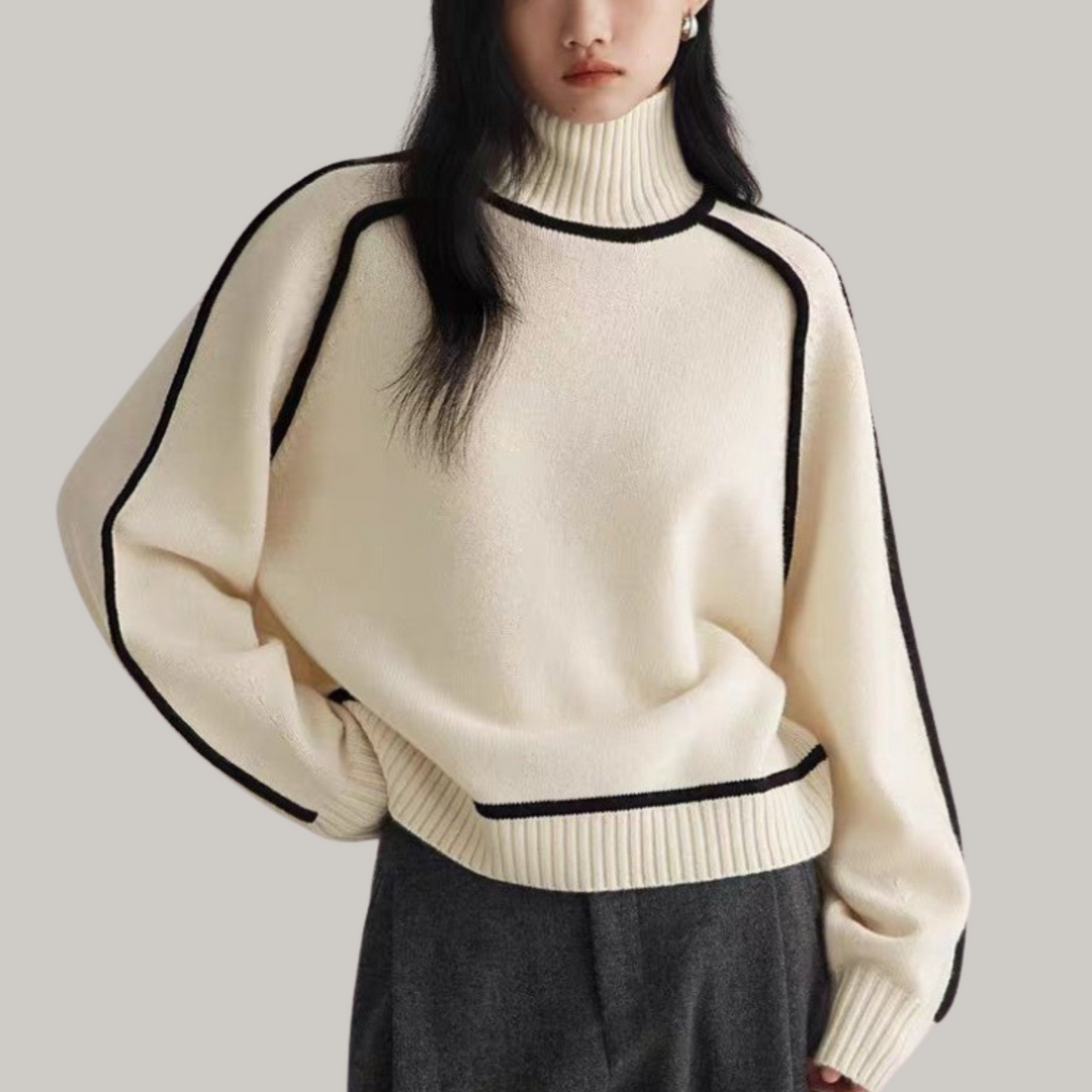 OHMIQUE | Pull à col roulé confortable