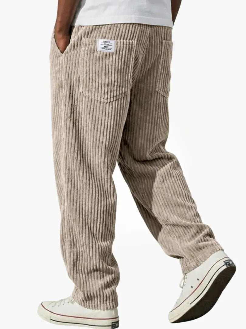 OHMIQUE | Pantalon en velours côtelé pour homme