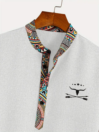 OHMIQUE | Chemise élégante à manches courtes