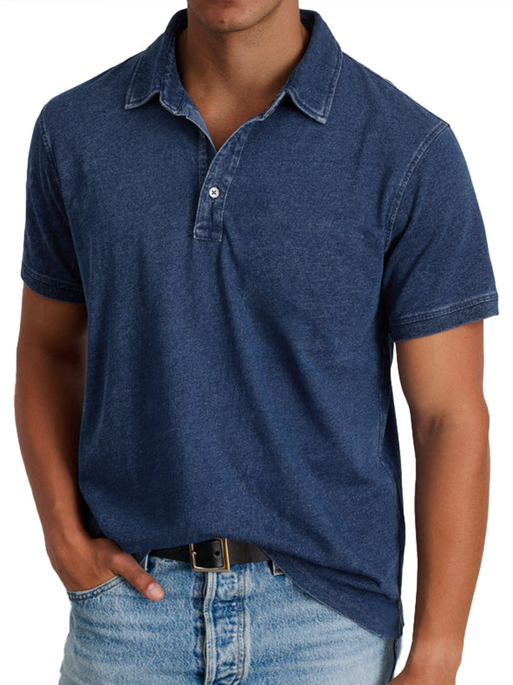 OHMIQUE | Polo avec collier pour hommes