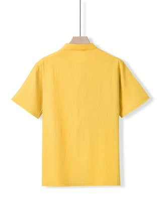 OHMIQUE | Chemise élégante à manches courtes