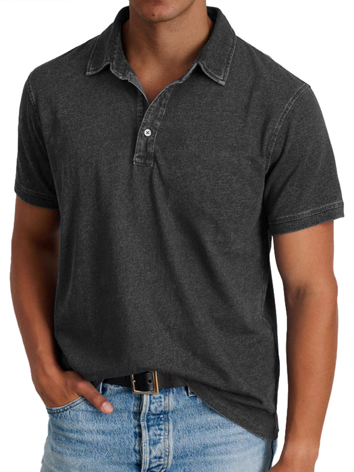 OHMIQUE | Polo avec collier pour hommes