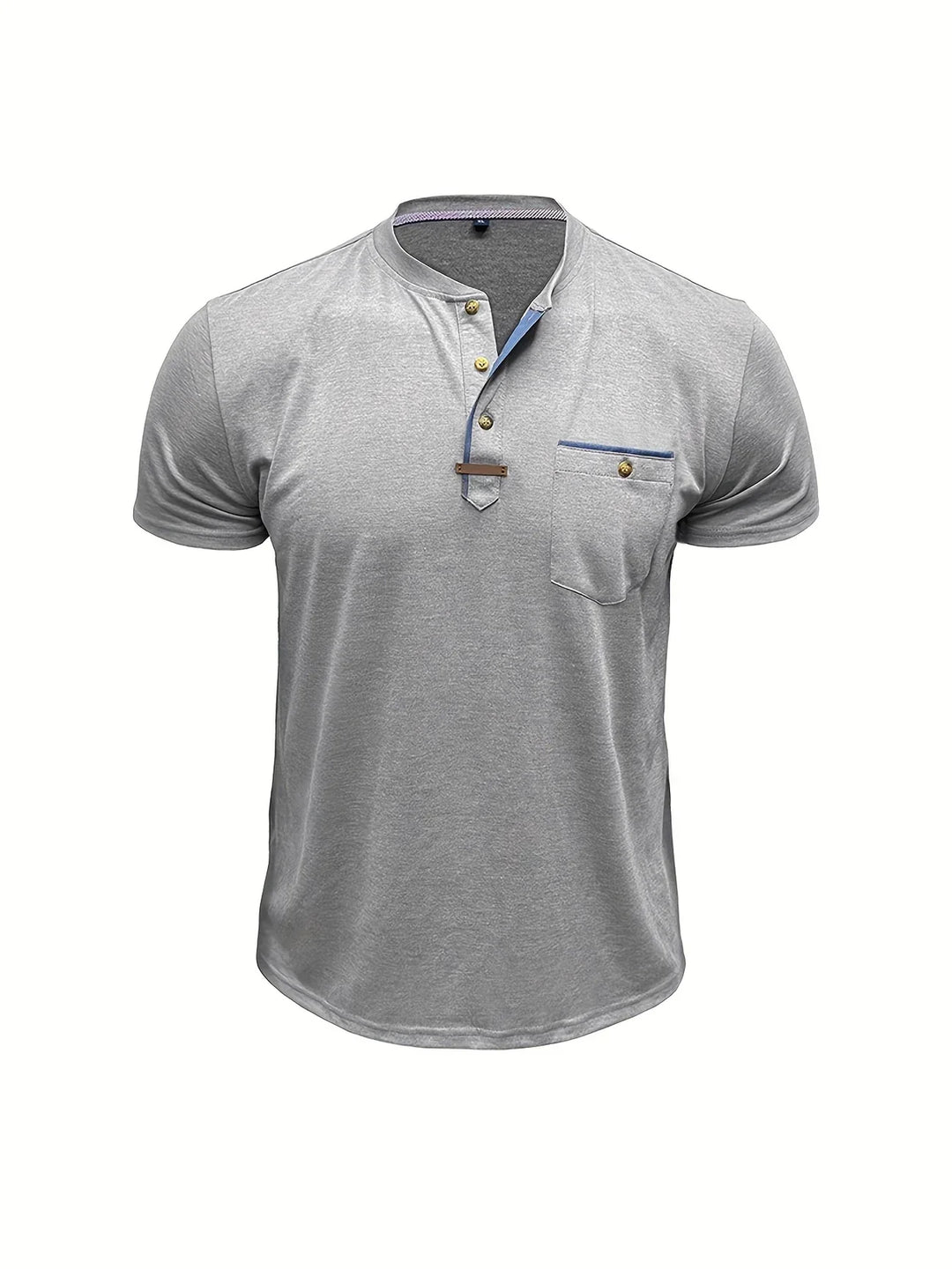 OHMIQUE | T-shirt col rond élégant avec poche