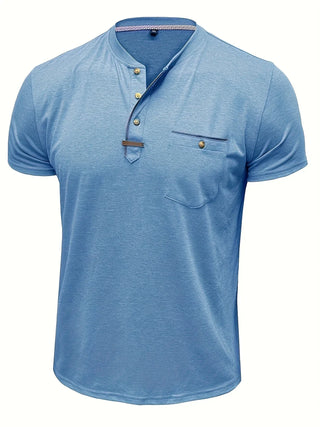 OHMIQUE | T-shirt col rond élégant avec poche