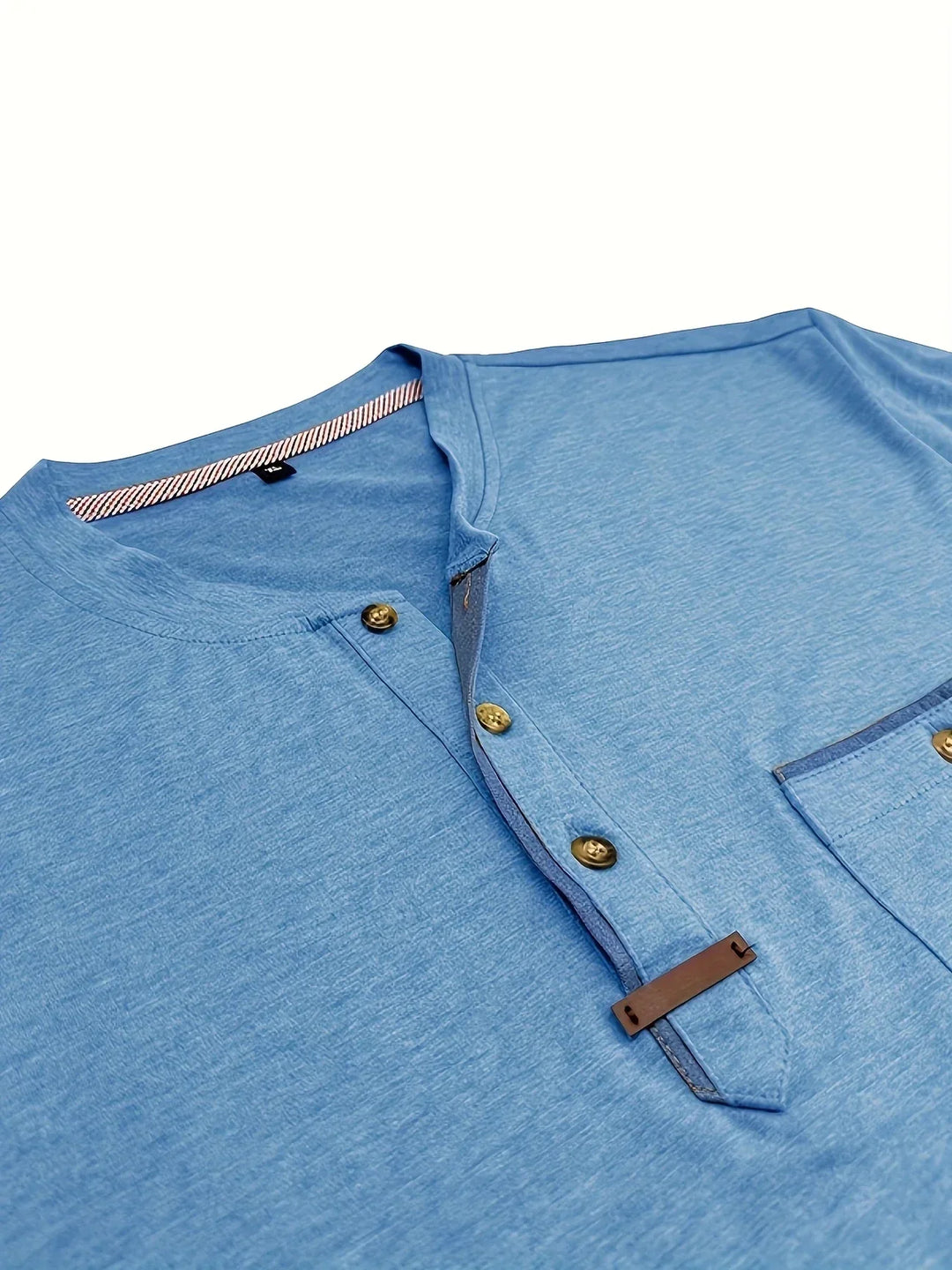 OHMIQUE | T-shirt col rond élégant avec poche