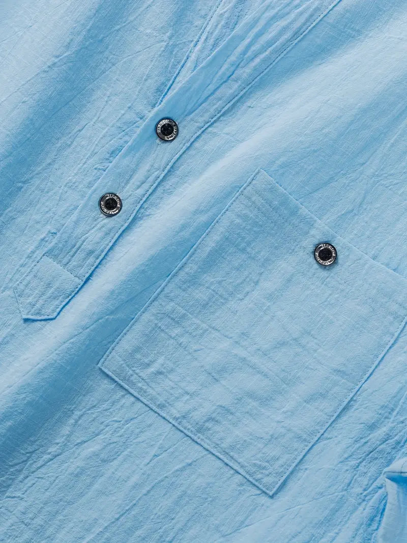 OHMIQUE | Chemise élégante à manches courtes