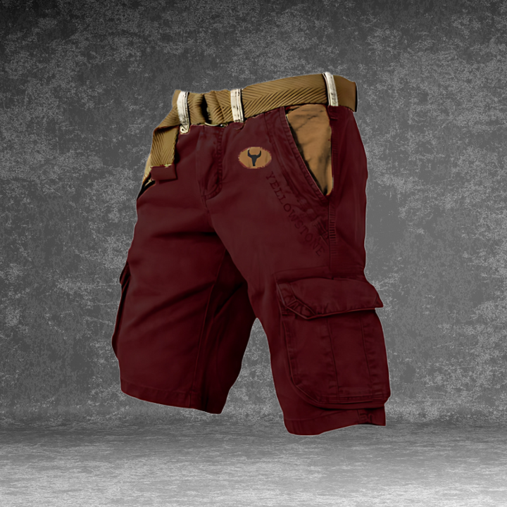 OHMIQUE | Short cargo homme à 4 poches