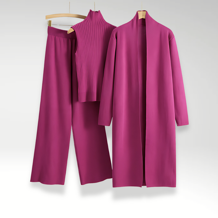 OHMIQUE | Ensemble trois pièces en maille Luxe