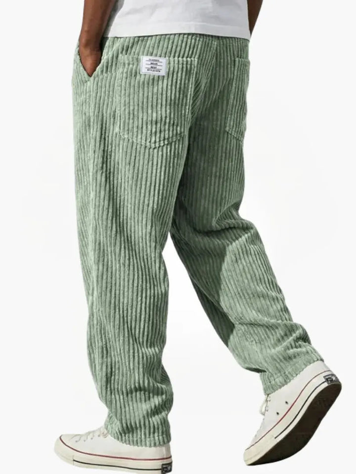 OHMIQUE | Pantalon en velours côtelé pour homme