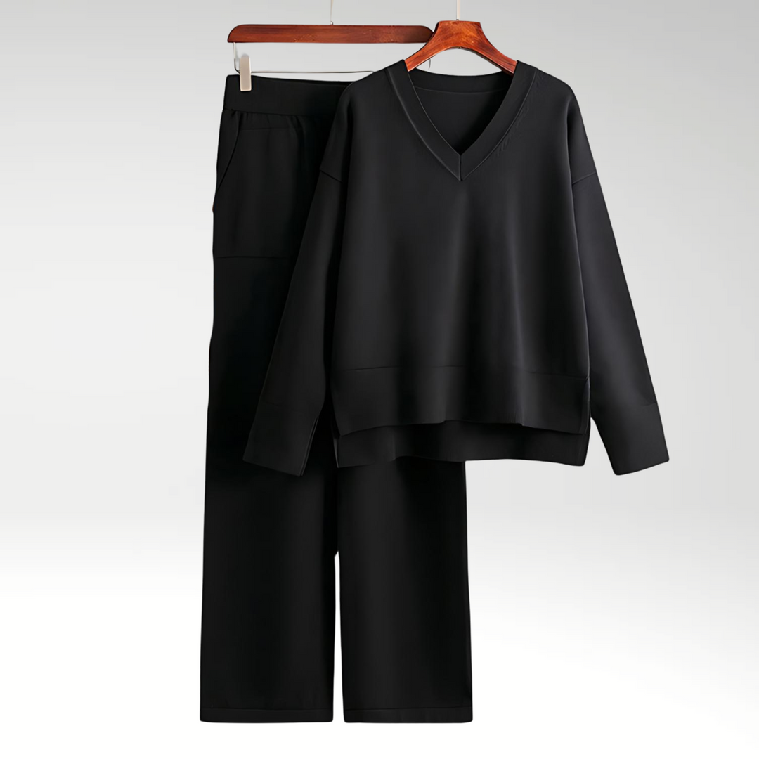 OHMIQUE | Luxe Ensemble deux pièces col V