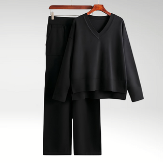 OHMIQUE | Luxe Ensemble deux pièces col V