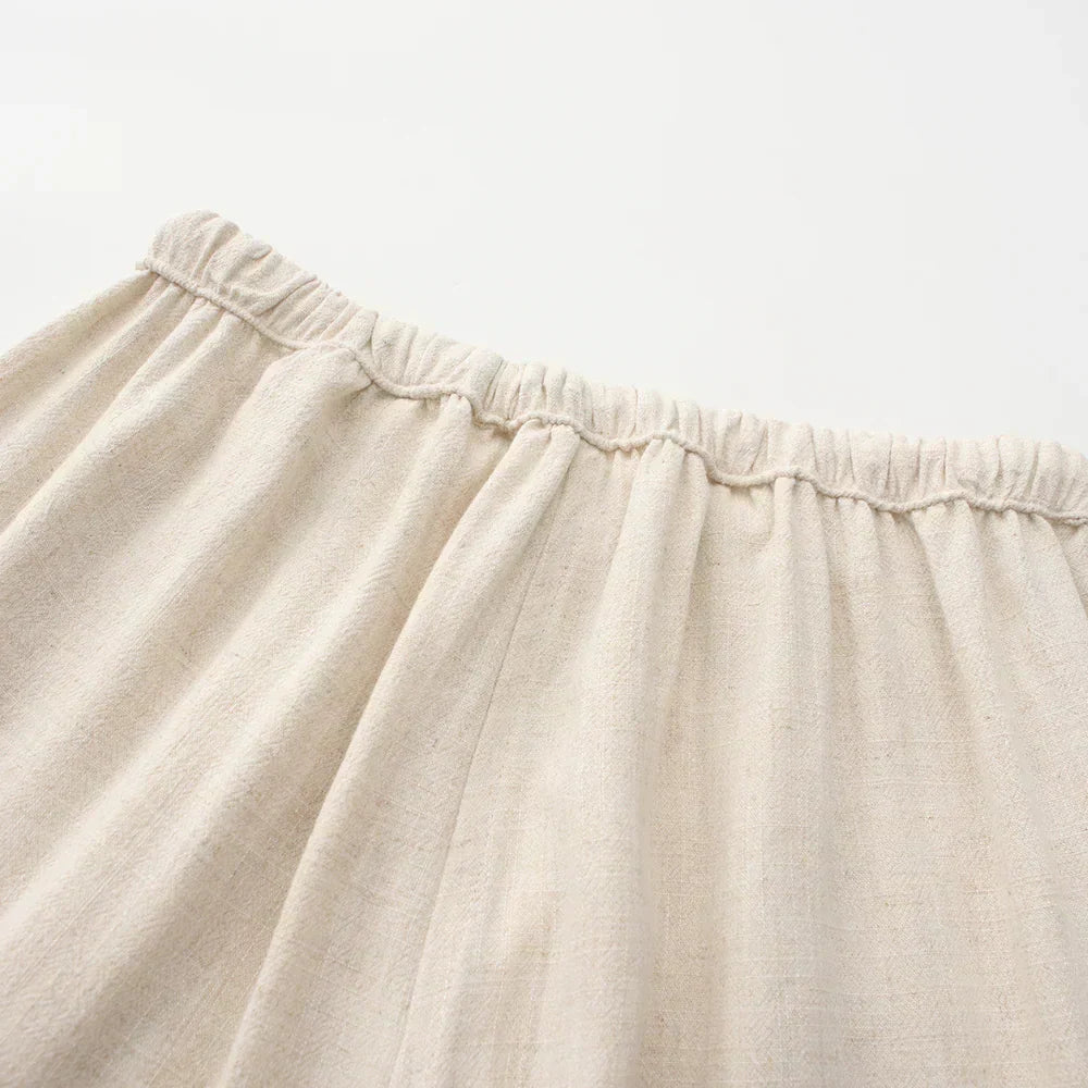 OHMIQUE | Pantalon slim en lin