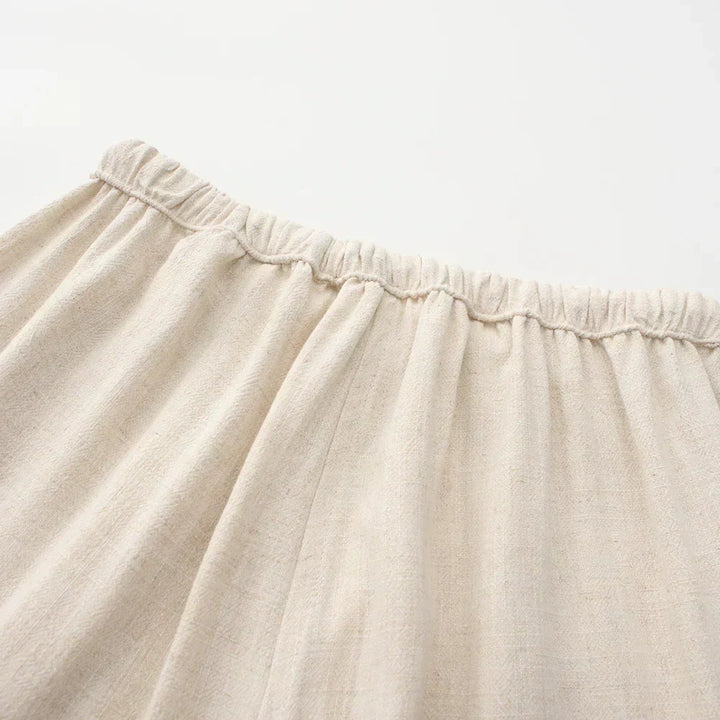 OHMIQUE | Pantalon slim en lin