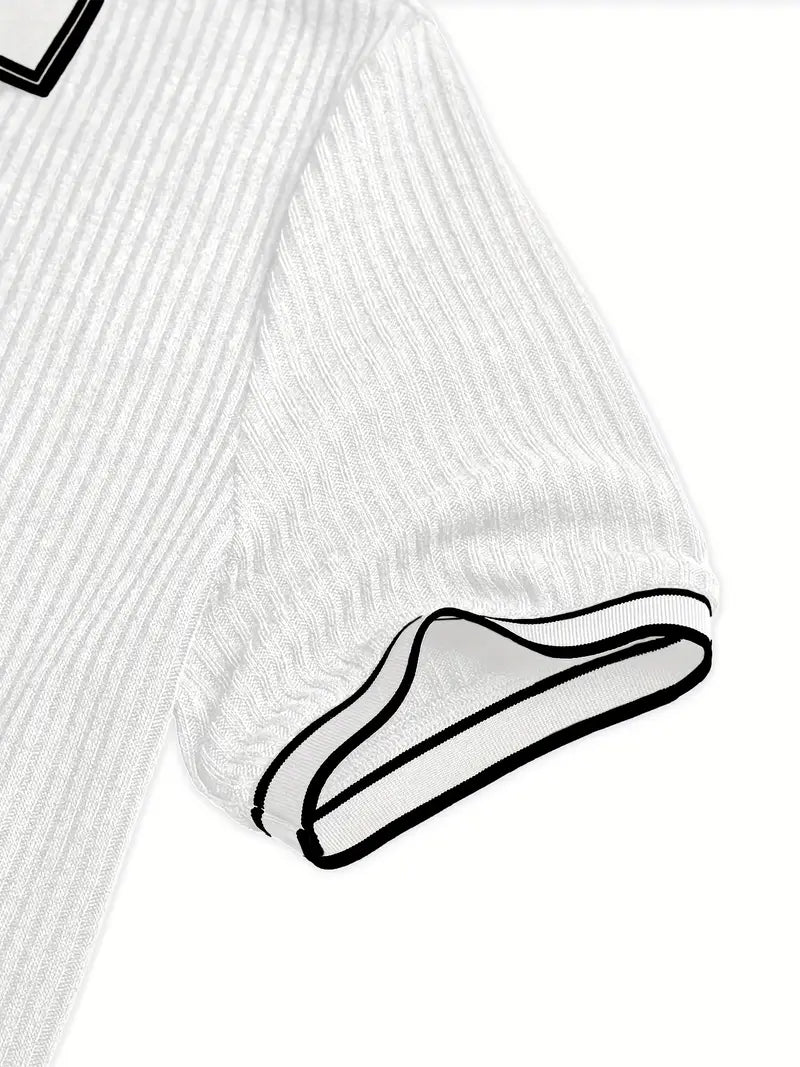 OHMIQUE | Polo élégant à manches courtes