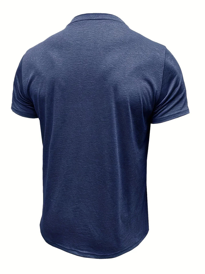 OHMIQUE | T-shirt col rond élégant avec poche