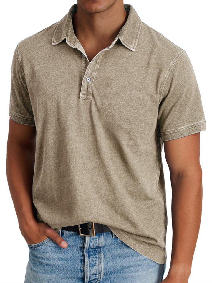 OHMIQUE | Polo avec collier pour hommes