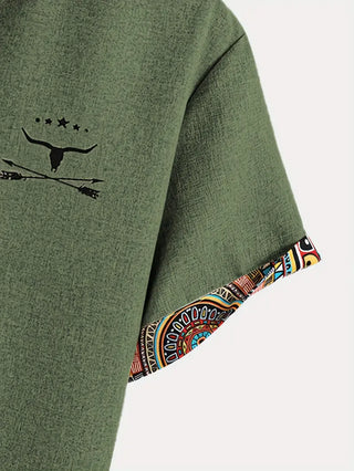 OHMIQUE | Chemise élégante à manches courtes