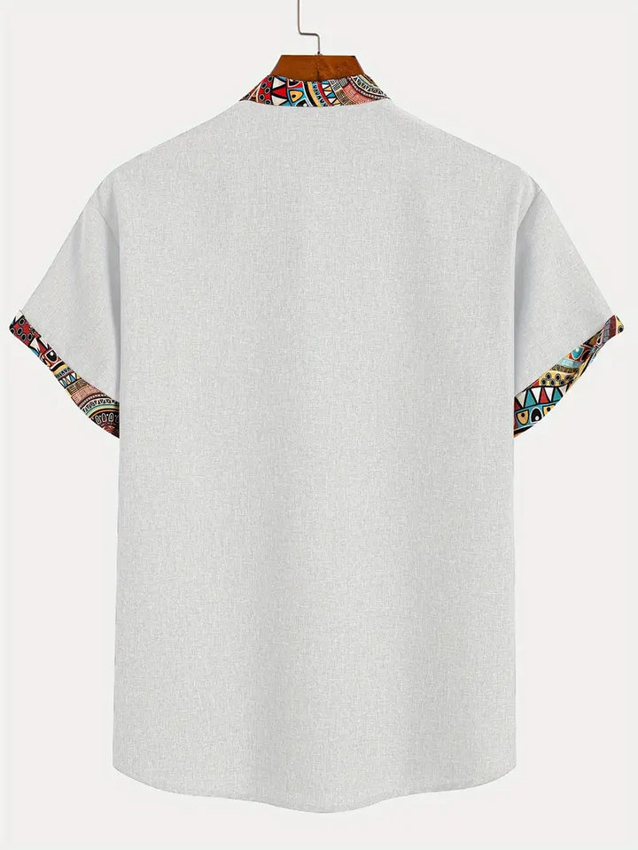 OHMIQUE | Chemise élégante à manches courtes