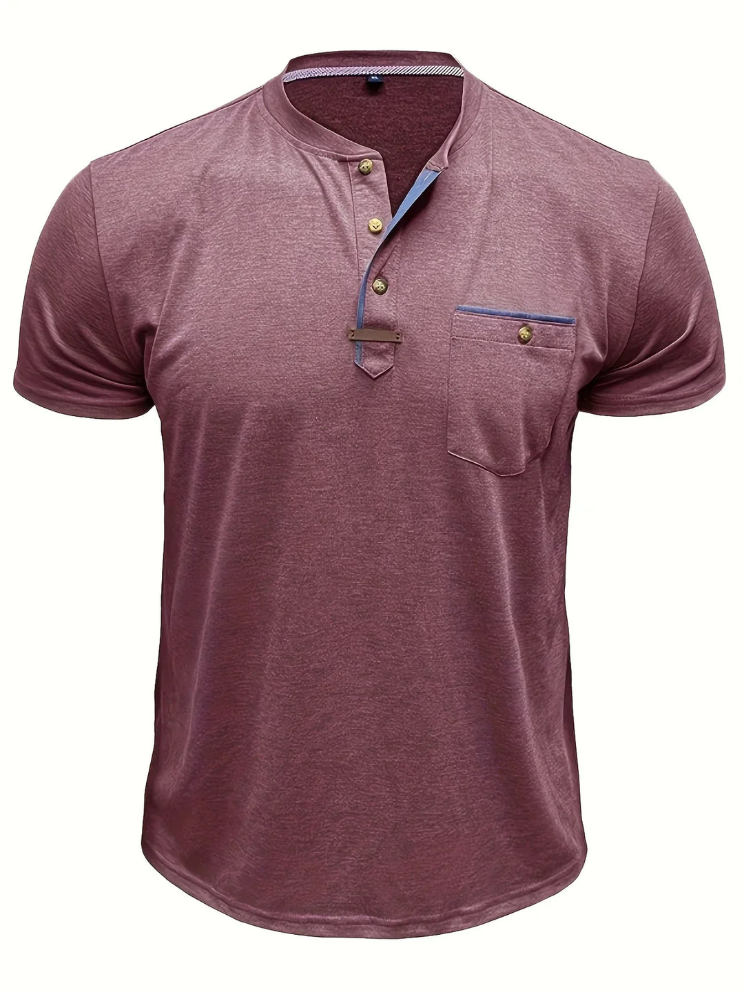 OHMIQUE | T-shirt col rond élégant avec poche