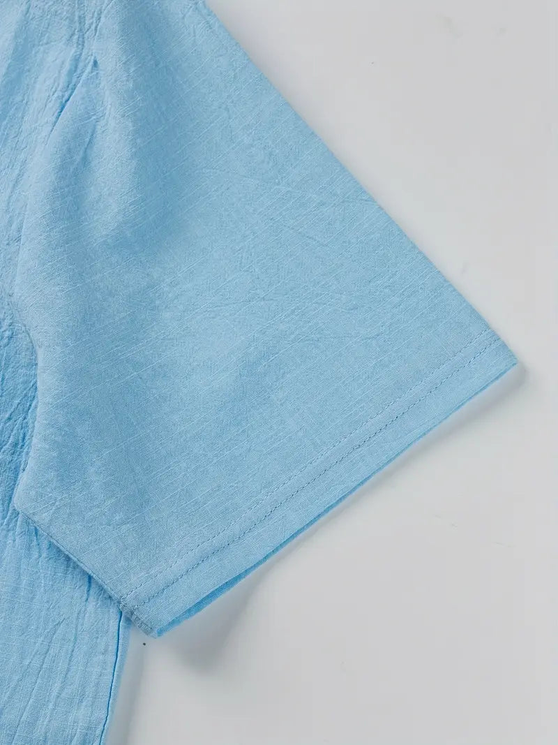 OHMIQUE | Chemise élégante à manches courtes