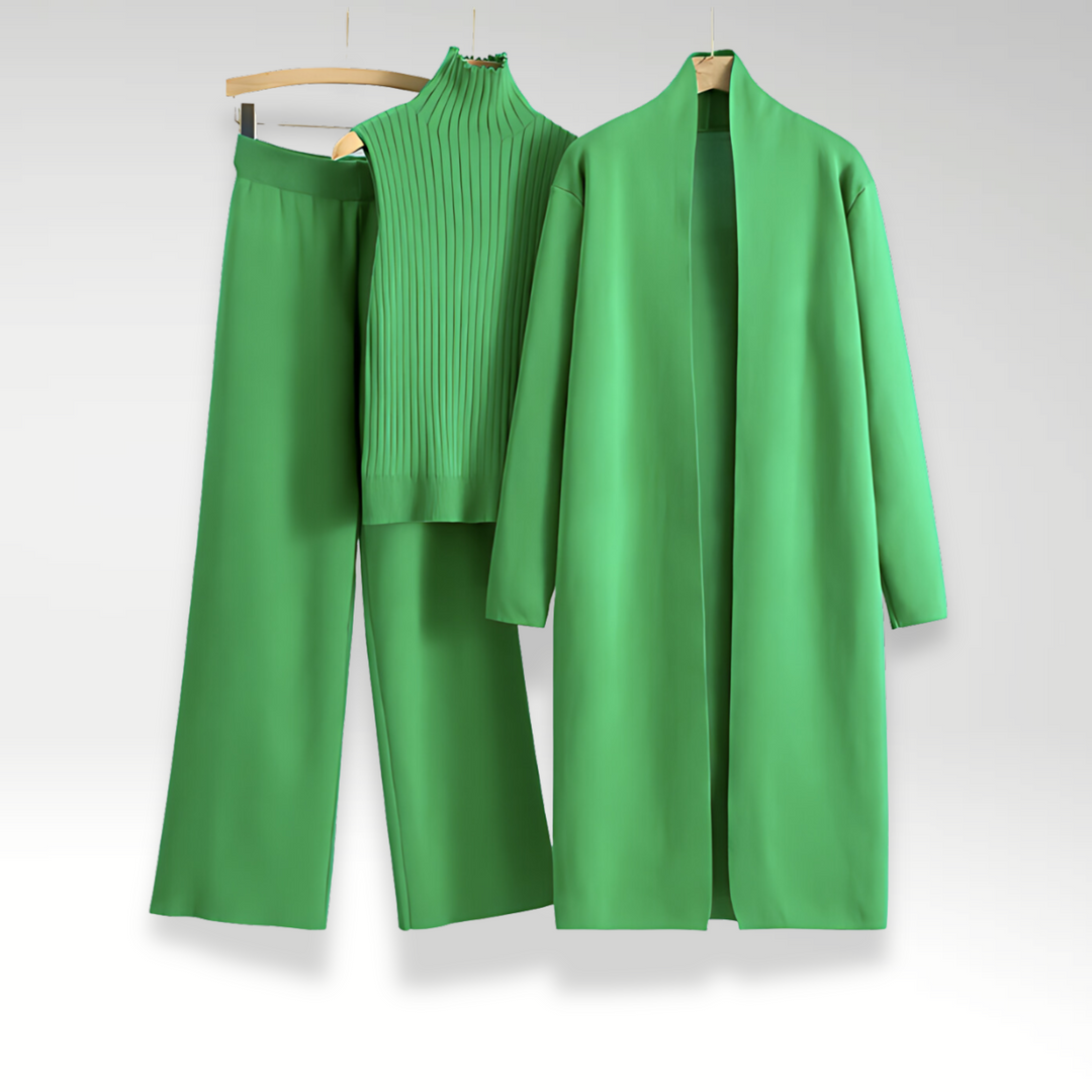 OHMIQUE | Ensemble trois pièces en maille Luxe