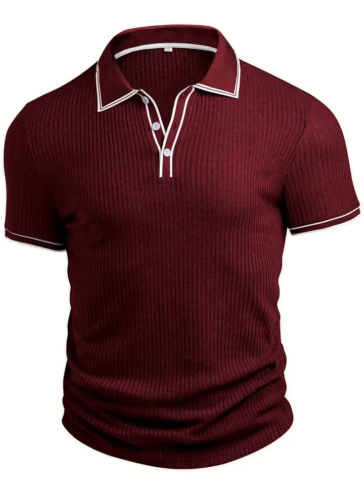 OHMIQUE | Polo élégant à manches courtes