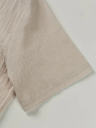 OHMIQUE | Chemise élégante à manches courtes