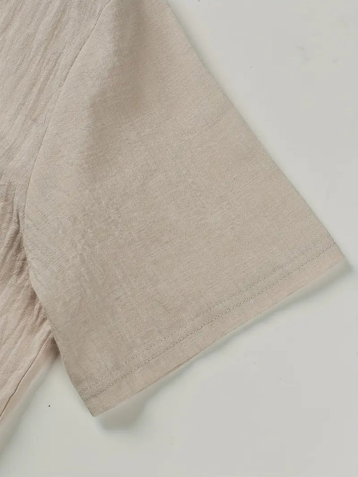 OHMIQUE | Chemise élégante à manches courtes