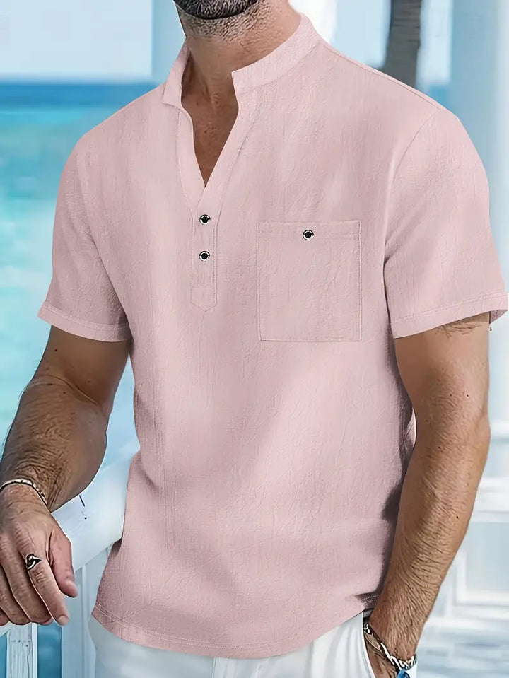 OHMIQUE | Chemise élégante à manches courtes