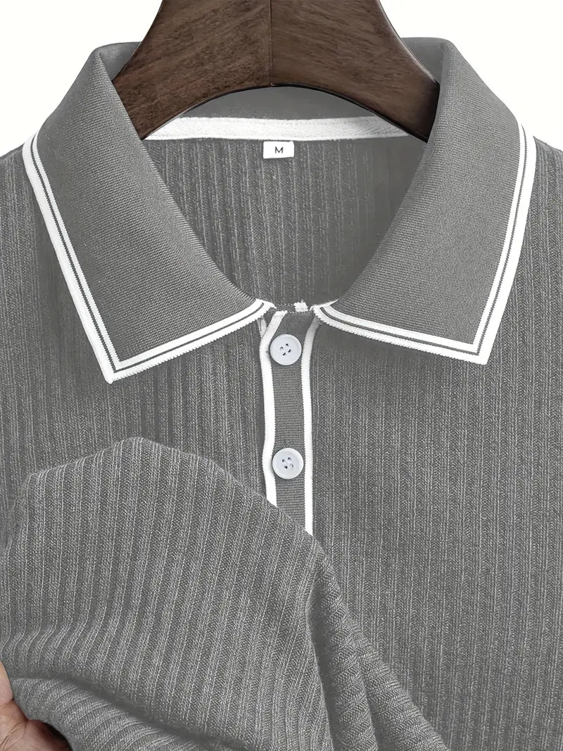 OHMIQUE | Polo élégant à manches courtes