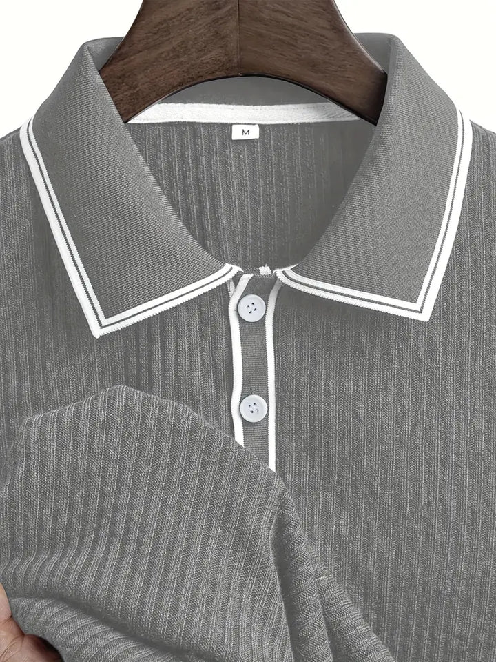 OHMIQUE | Polo élégant à manches courtes