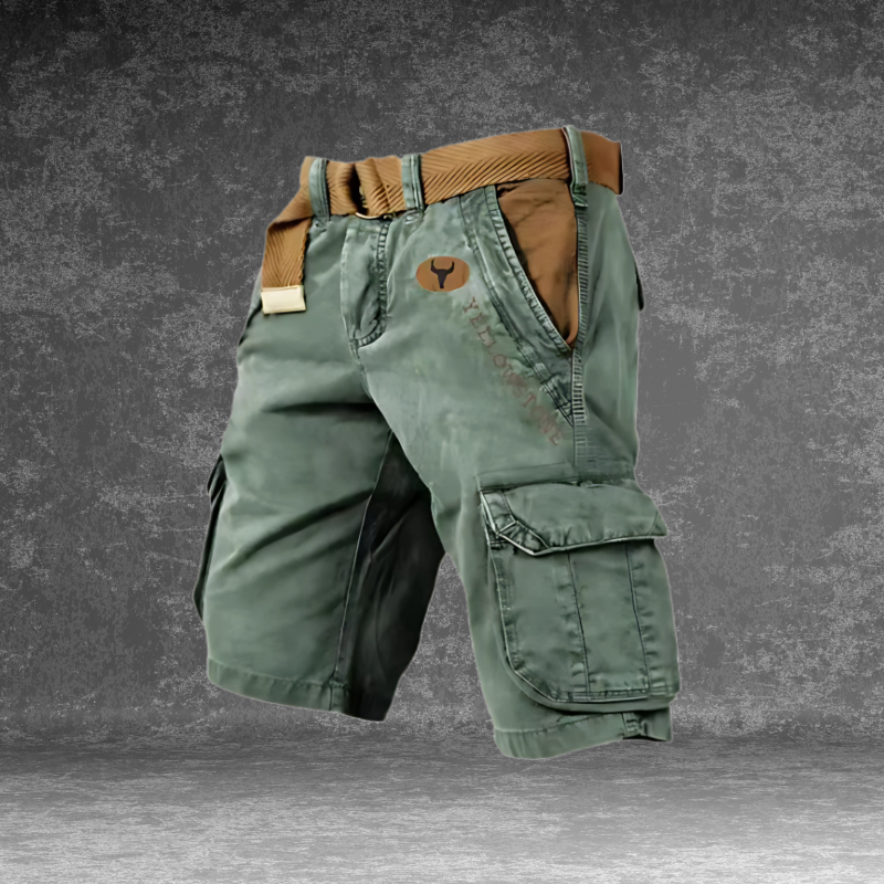 OHMIQUE | Short cargo homme à 4 poches