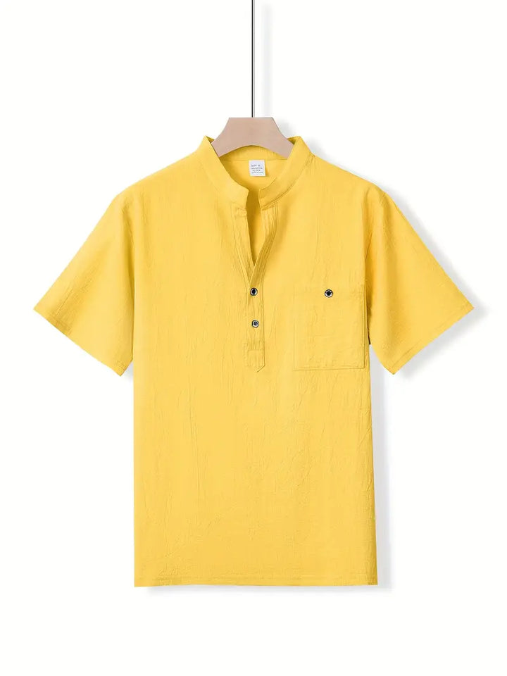 OHMIQUE | Chemise élégante à manches courtes