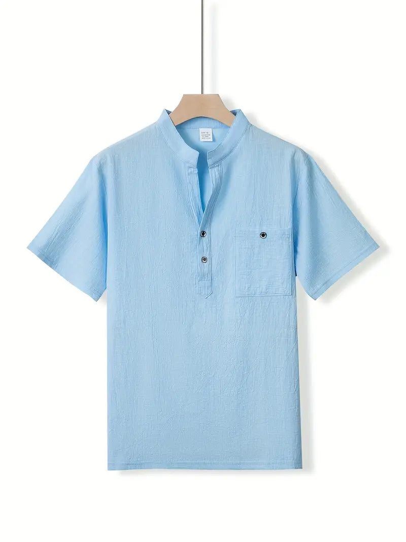 OHMIQUE | Chemise élégante à manches courtes