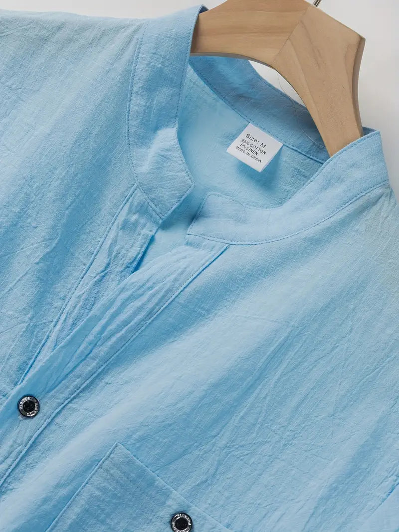 OHMIQUE | Chemise élégante à manches courtes