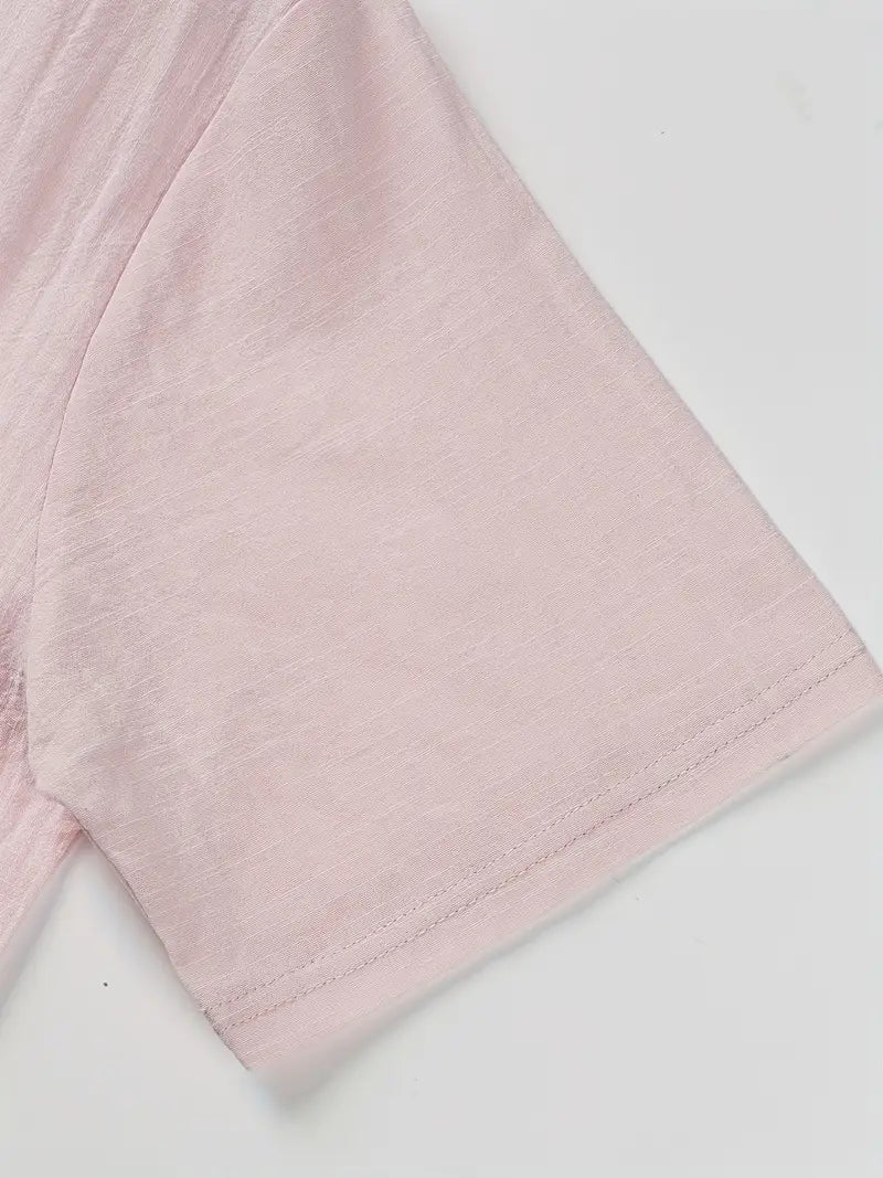 OHMIQUE | Chemise élégante à manches courtes