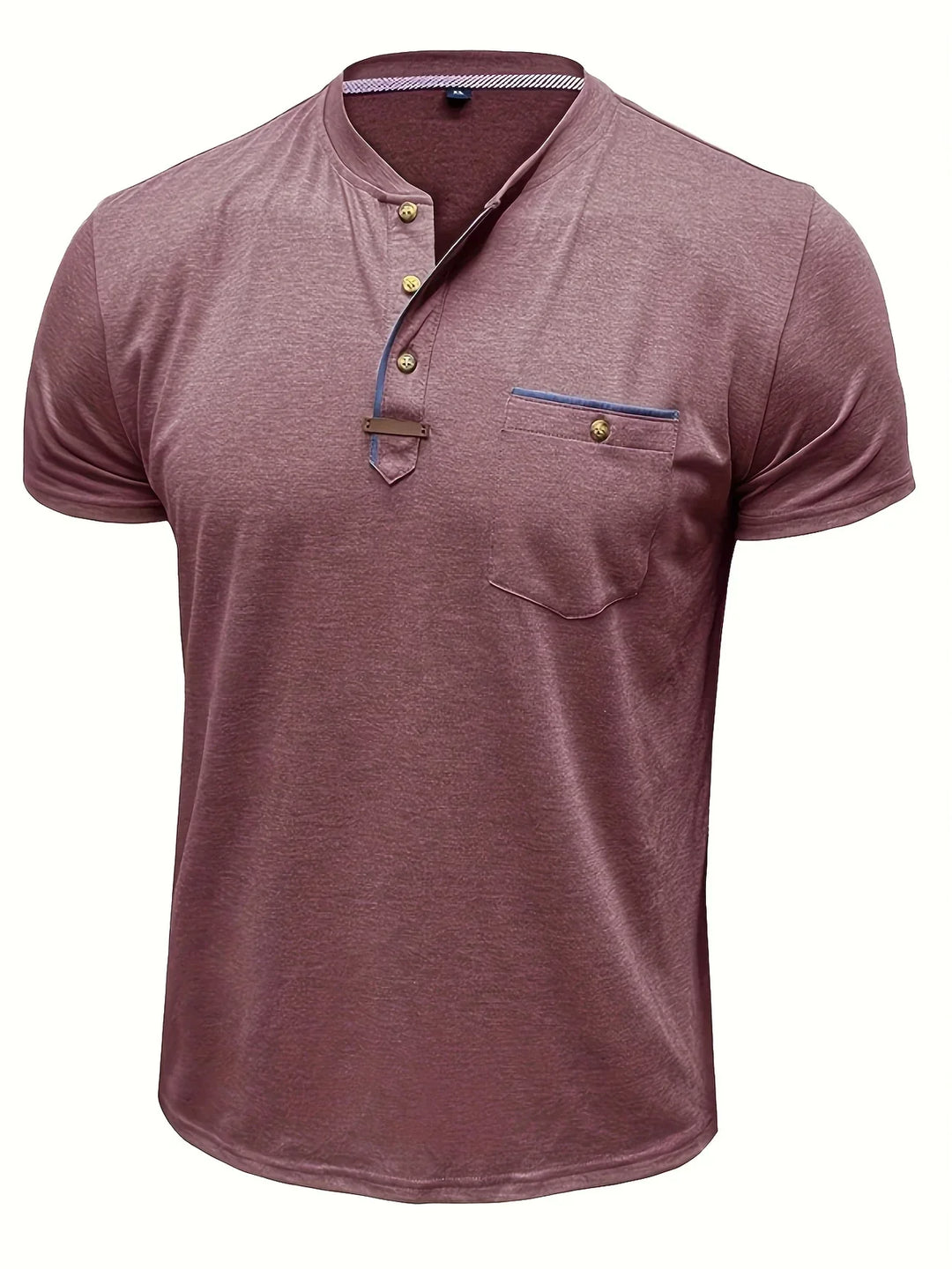 OHMIQUE | T-shirt col rond élégant avec poche