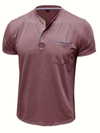 OHMIQUE | T-shirt col rond élégant avec poche
