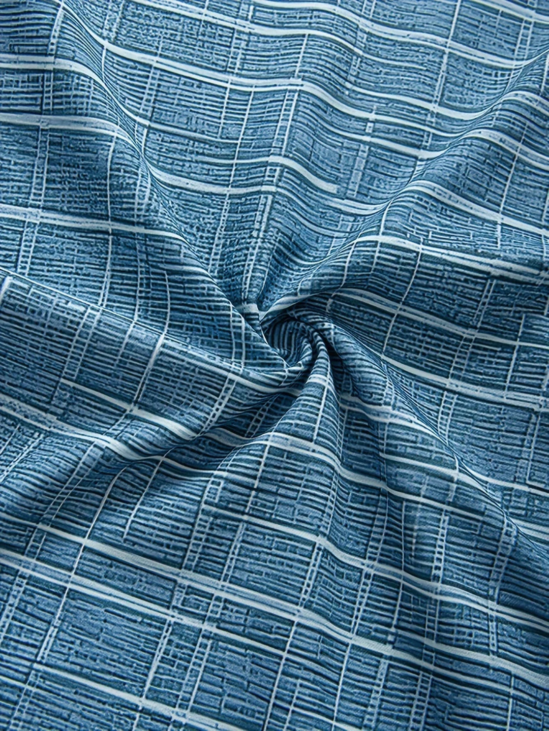 OHMIQUE | Chemise élégante à motif rayé et à carreaux