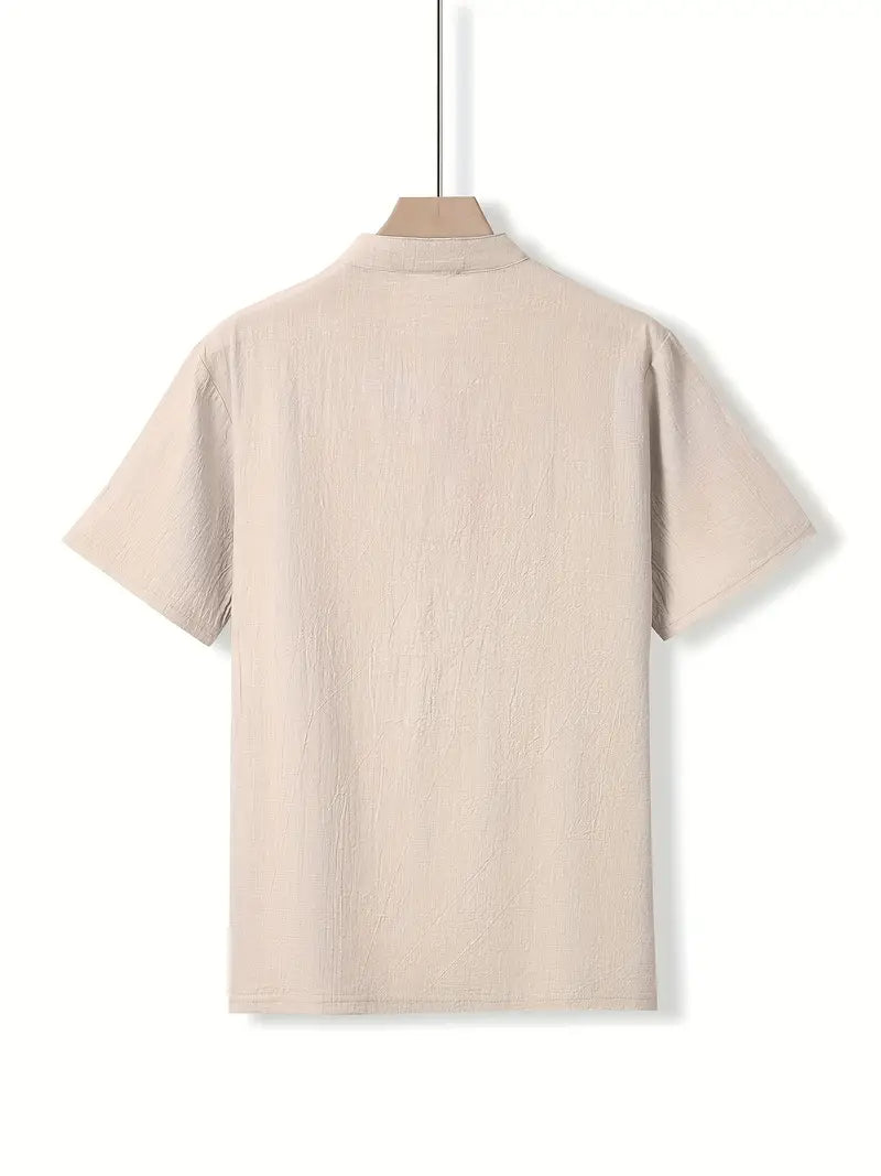 OHMIQUE | Chemise élégante à manches courtes
