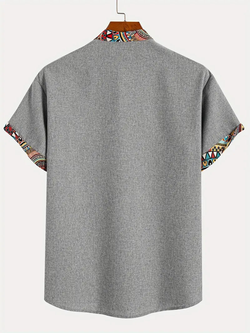 OHMIQUE | Chemise élégante à manches courtes