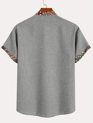 OHMIQUE | Chemise élégante à manches courtes