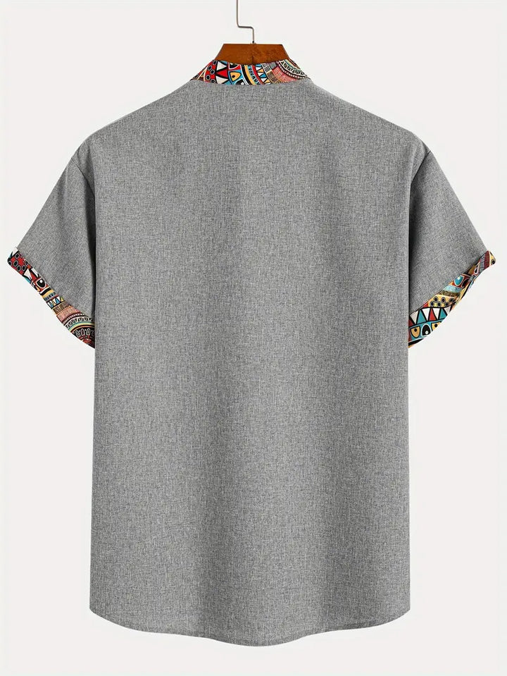 OHMIQUE | Chemise élégante à manches courtes