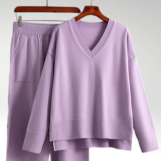 OHMIQUE | Luxe Ensemble deux pièces col V