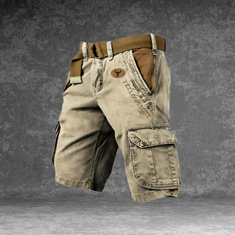OHMIQUE | Short cargo homme à 4 poches