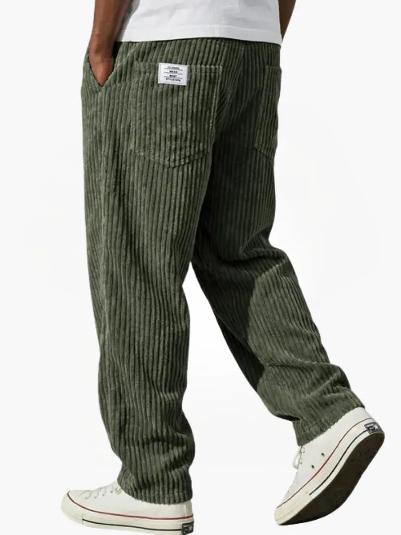 OHMIQUE | Pantalon en velours côtelé pour homme