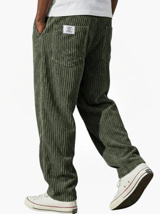 OHMIQUE | Pantalon en velours côtelé pour homme