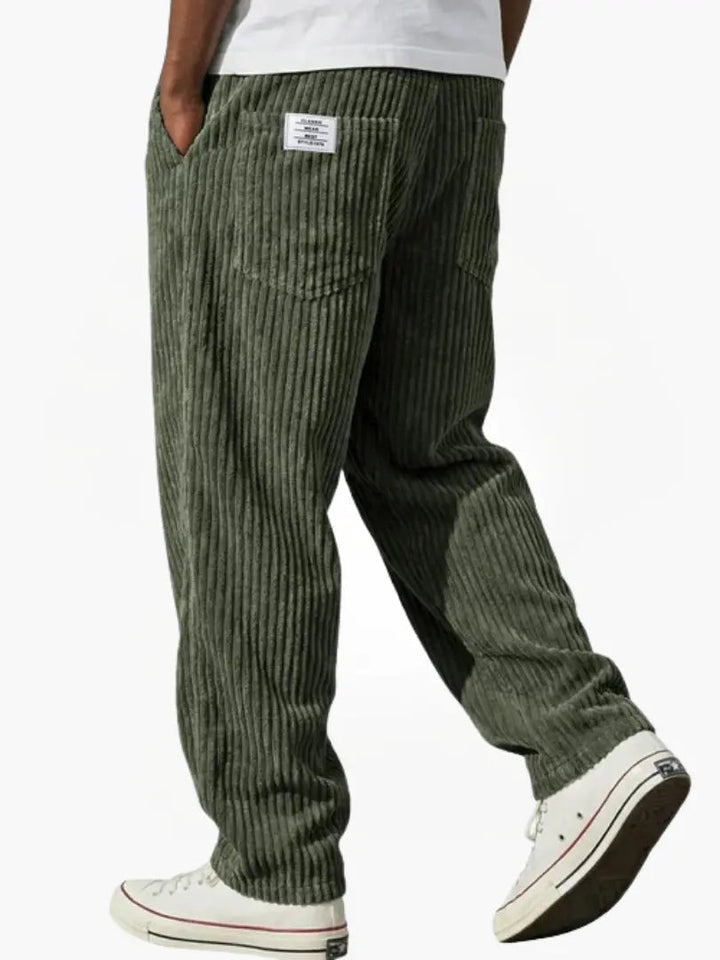 OHMIQUE | Pantalon en velours côtelé pour homme