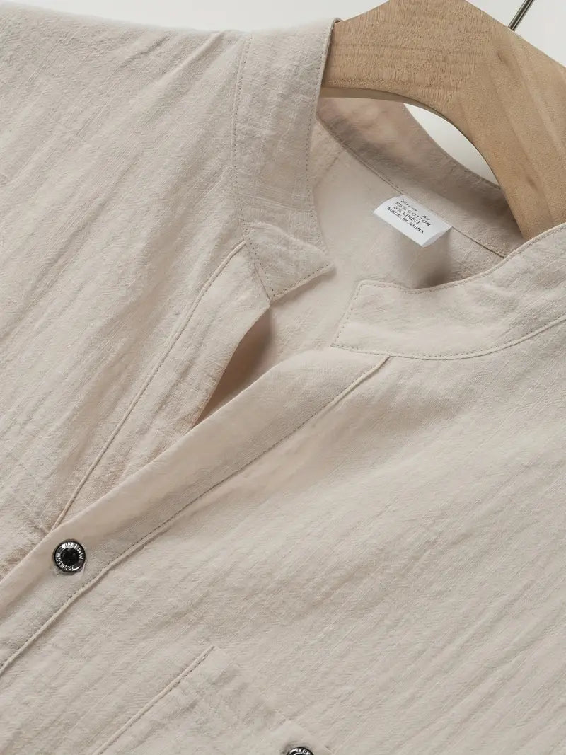 OHMIQUE | Chemise élégante à manches courtes