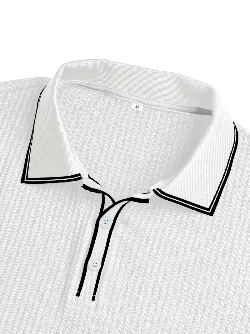OHMIQUE | Polo élégant à manches courtes
